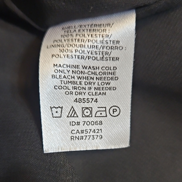 Ann Taylor Black Lightweight Shirt Jacket - Picture 8 of 9